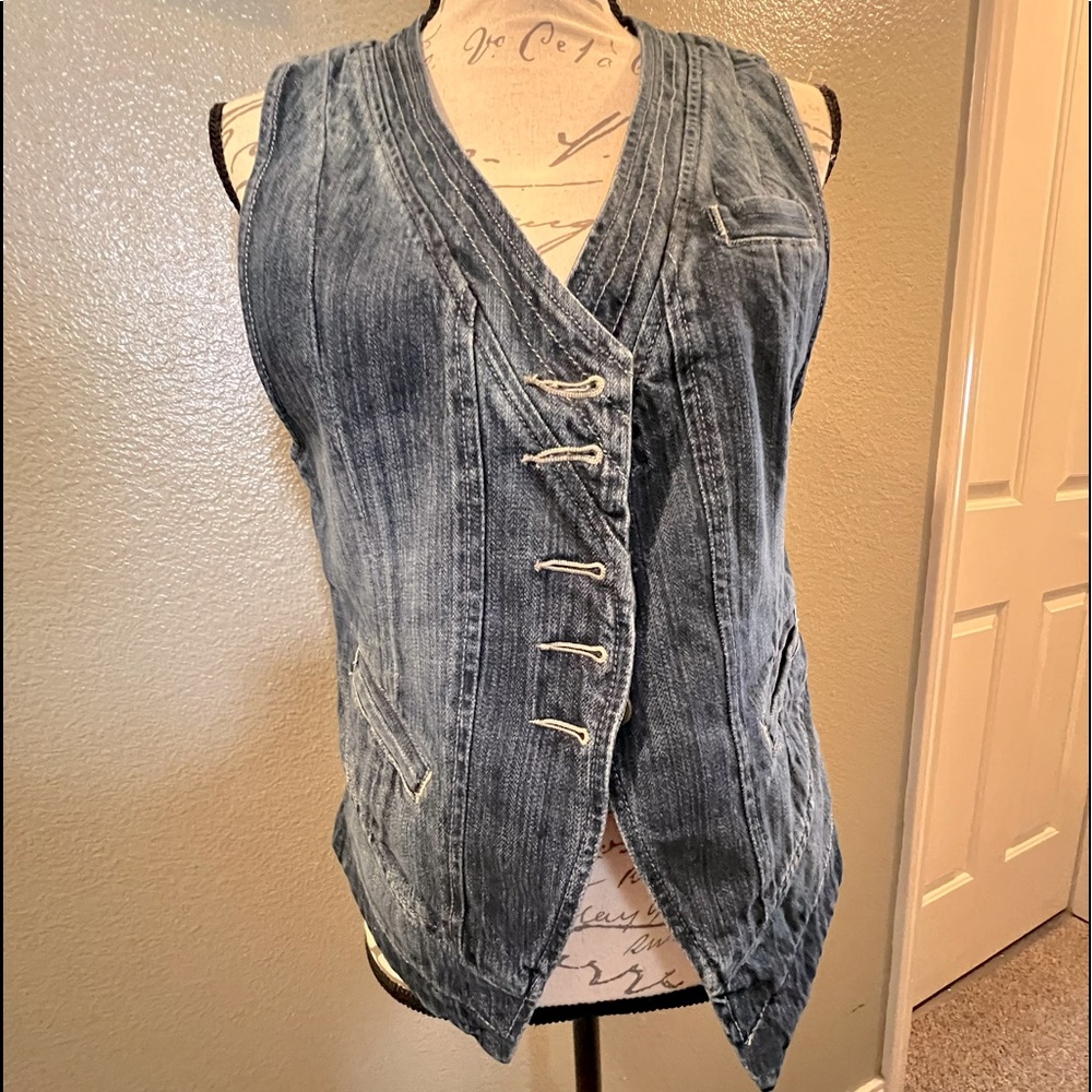 No brand, Small jeans vest, small size,